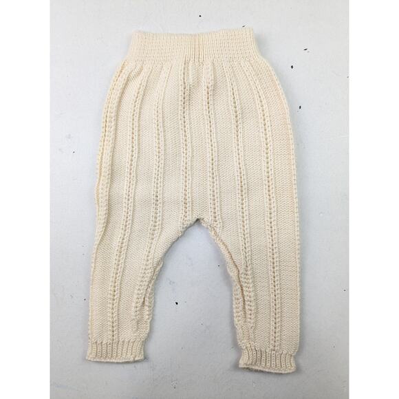 Micu Micu Spanish Brand Knit Cardigan Sweater & Pants Set - Cream - 3-6 Months - Picture 6 of 6